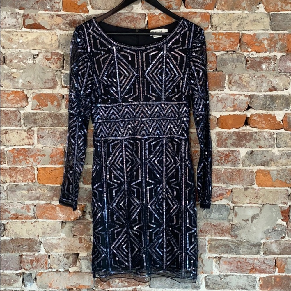 Sequins and beaded dress